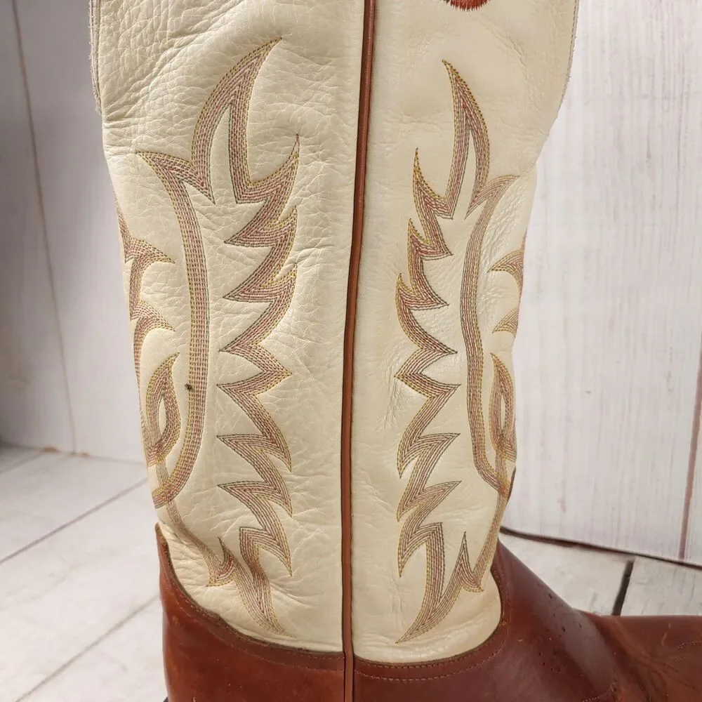 Tony Lama Sunset Renegade 4830 - Men's SIZE 11D - Buckaroo LEATHER Cowboy Boots